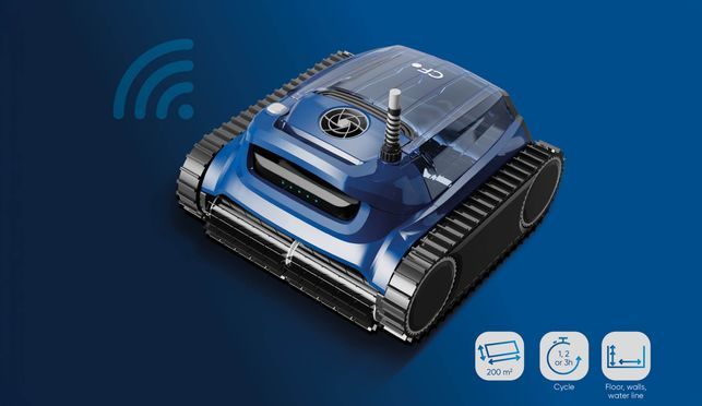 Poolroboter CF600 mit App